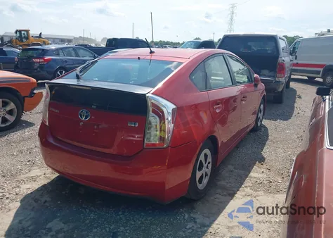 2012 Toyota Prius Two from USA, damaged, VIN JTDKN3DU5C5477362